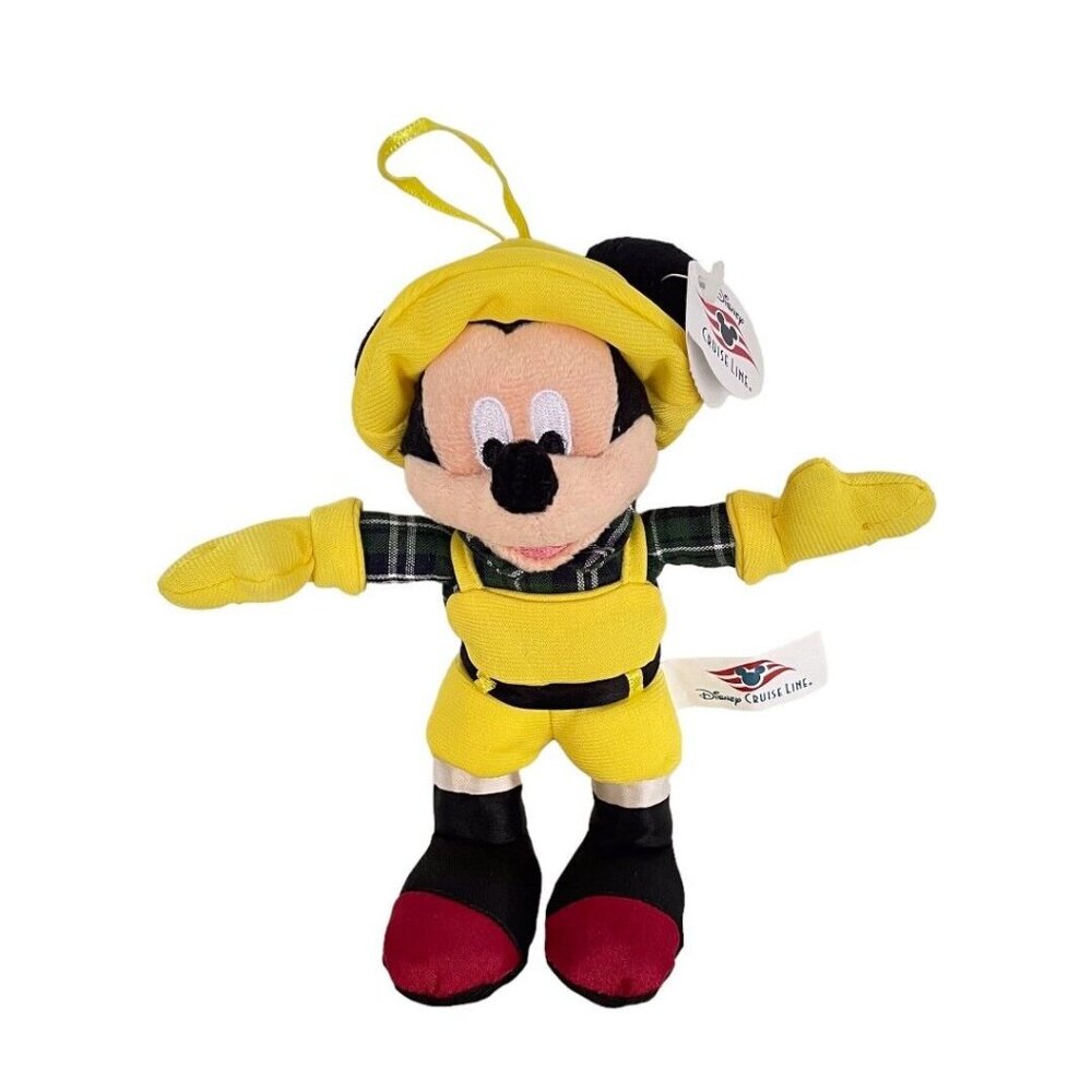 Disney Cruise Line Mickey Mouse Alaska Cruise Plush Ornament - Picture 2 of 4